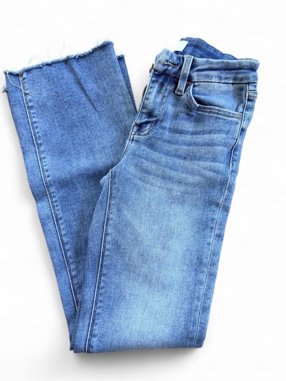 High-Rise Light Blue Wide Leg Jeans